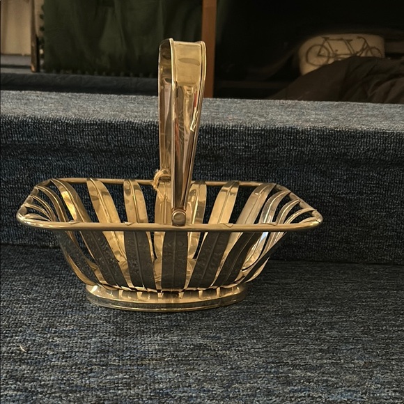 Other - Elegant Gold Basket by [Brand]